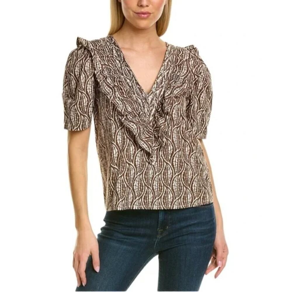 St. Roche Sabine Top in Cold Brew Cream‎ 2